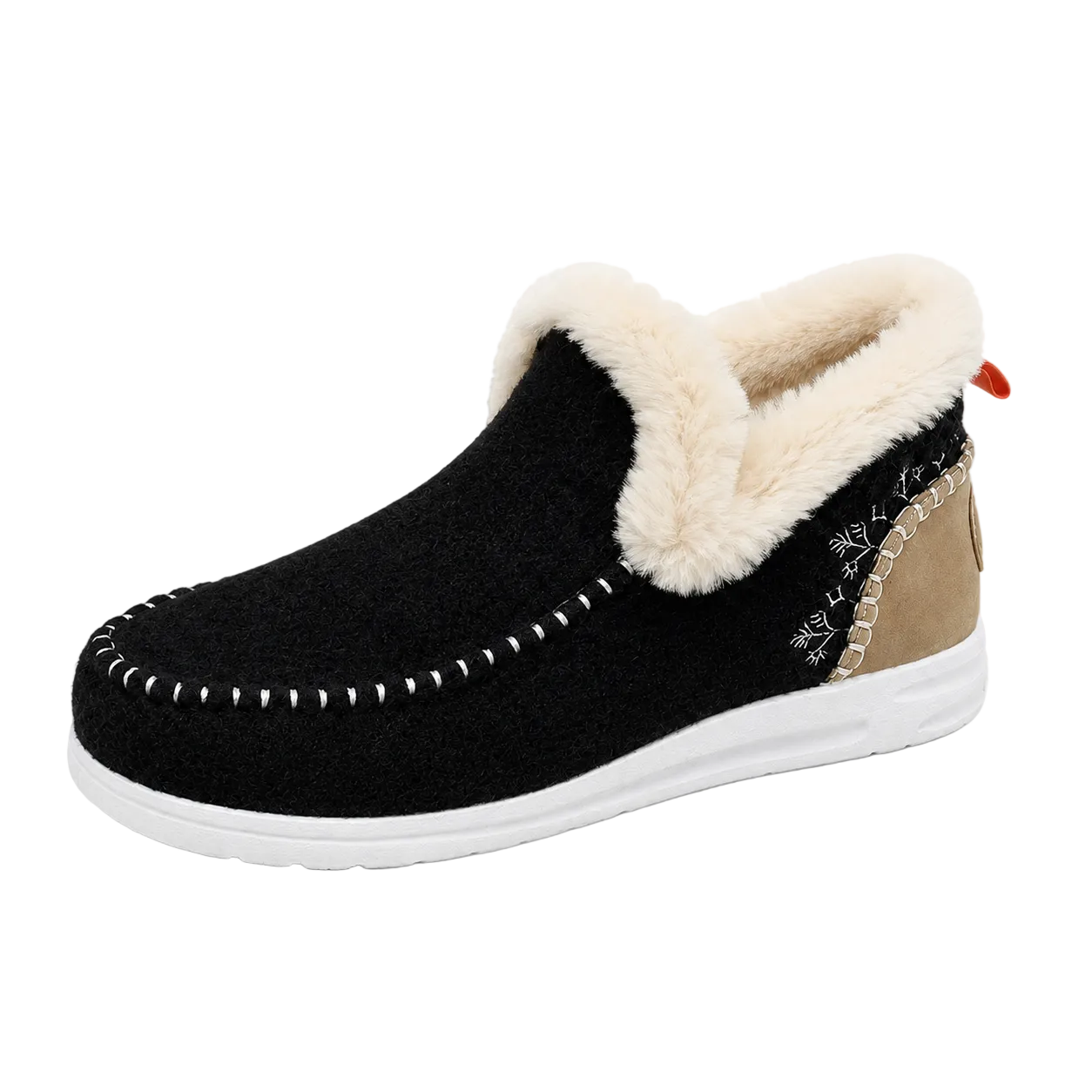 Otta Women's Plush-Lined Winter Shoes in Brown