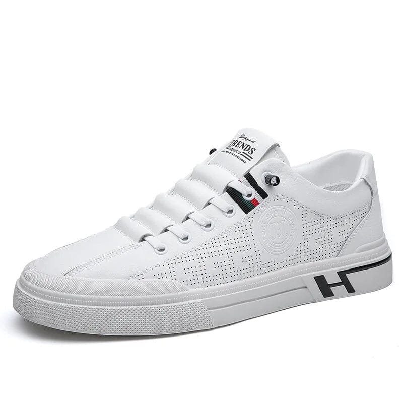 Empire Ecke Unisex Vegan Leather Casual Shoes - Beige - product image 2
