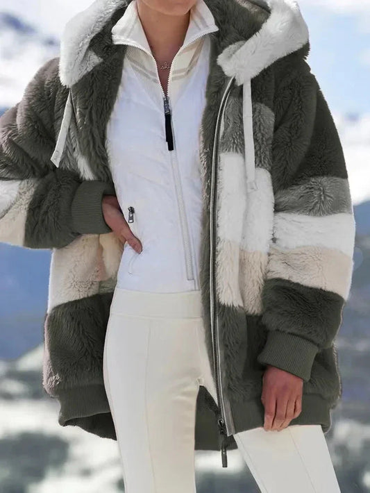 Lamb Wool Padded Coat