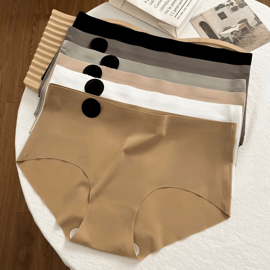 Purelle Soft – 5-Piece Ultra-Thin Silk Panty Set