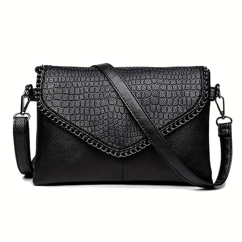 Bolsa de Ombro Feminina Cecy em Couro Sintético