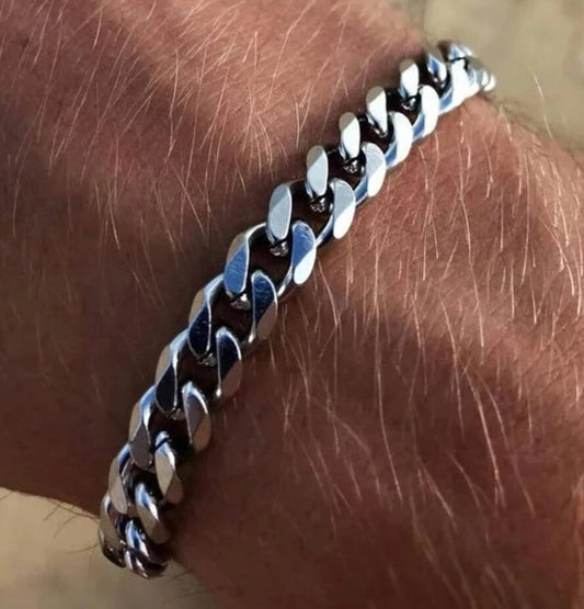 CurbX – Men’s Classic Stainless Steel Bracelet