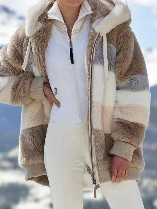 Lamb Wool Padded Coat