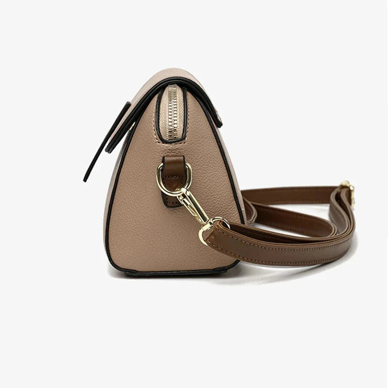 Millena Leather Shoulder Bag