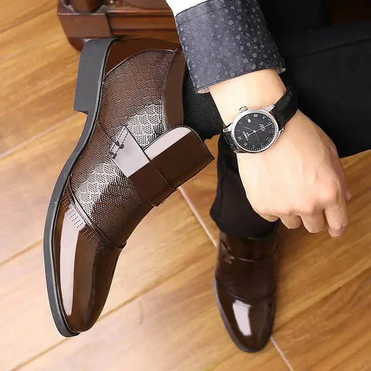 Corvelli Elegant Men’s Leather Shoes