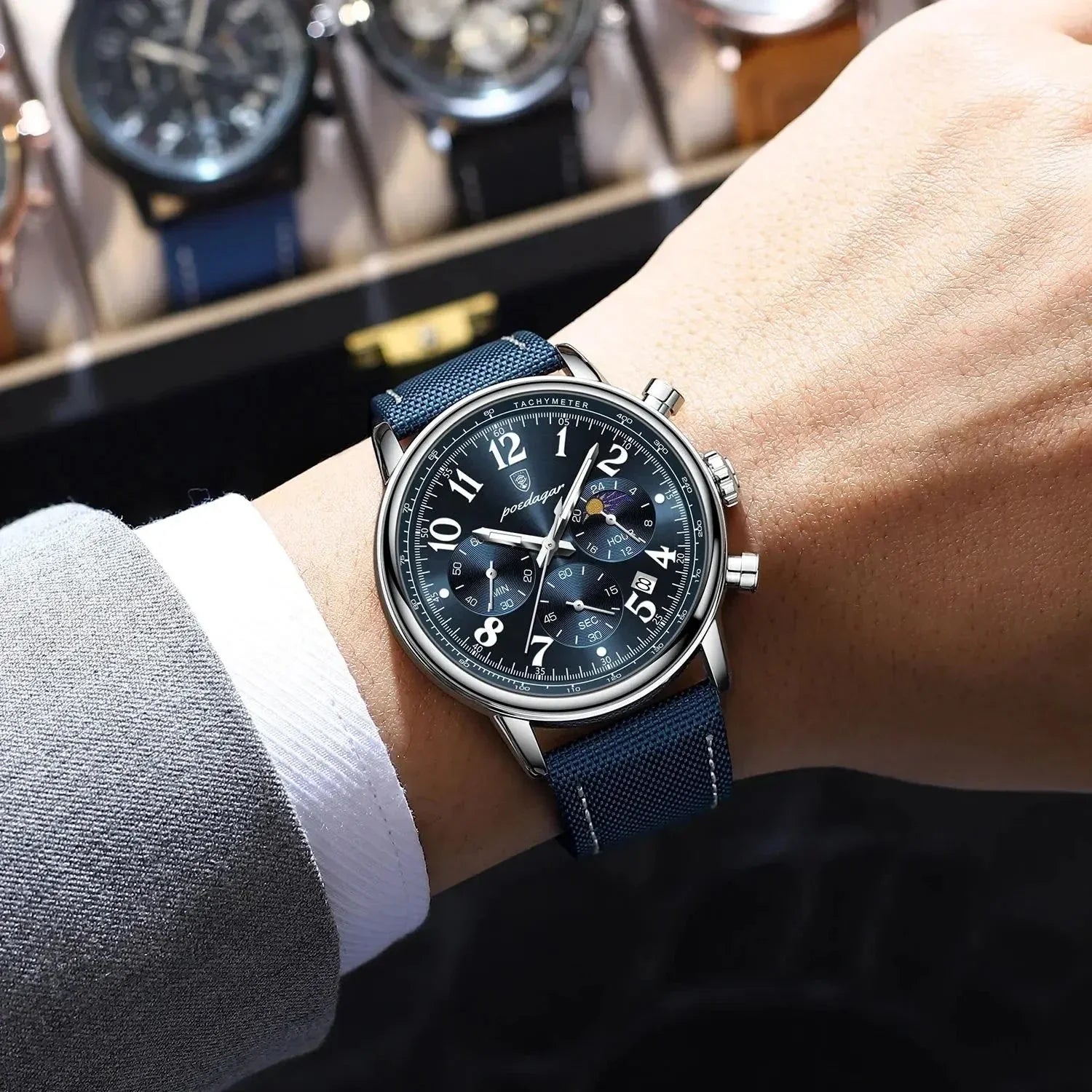Relógio Masculino Tático Oceanix Chronograph