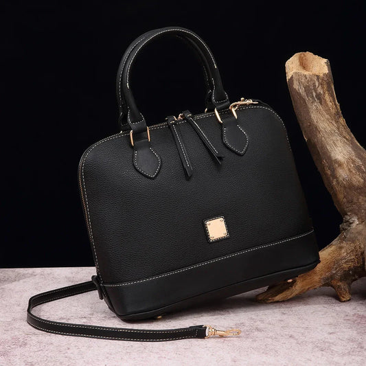Retro Women's Leather Bag - Helena Classic