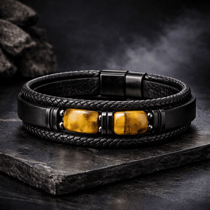 Pulseira Tenebra com Pedras Decorativas