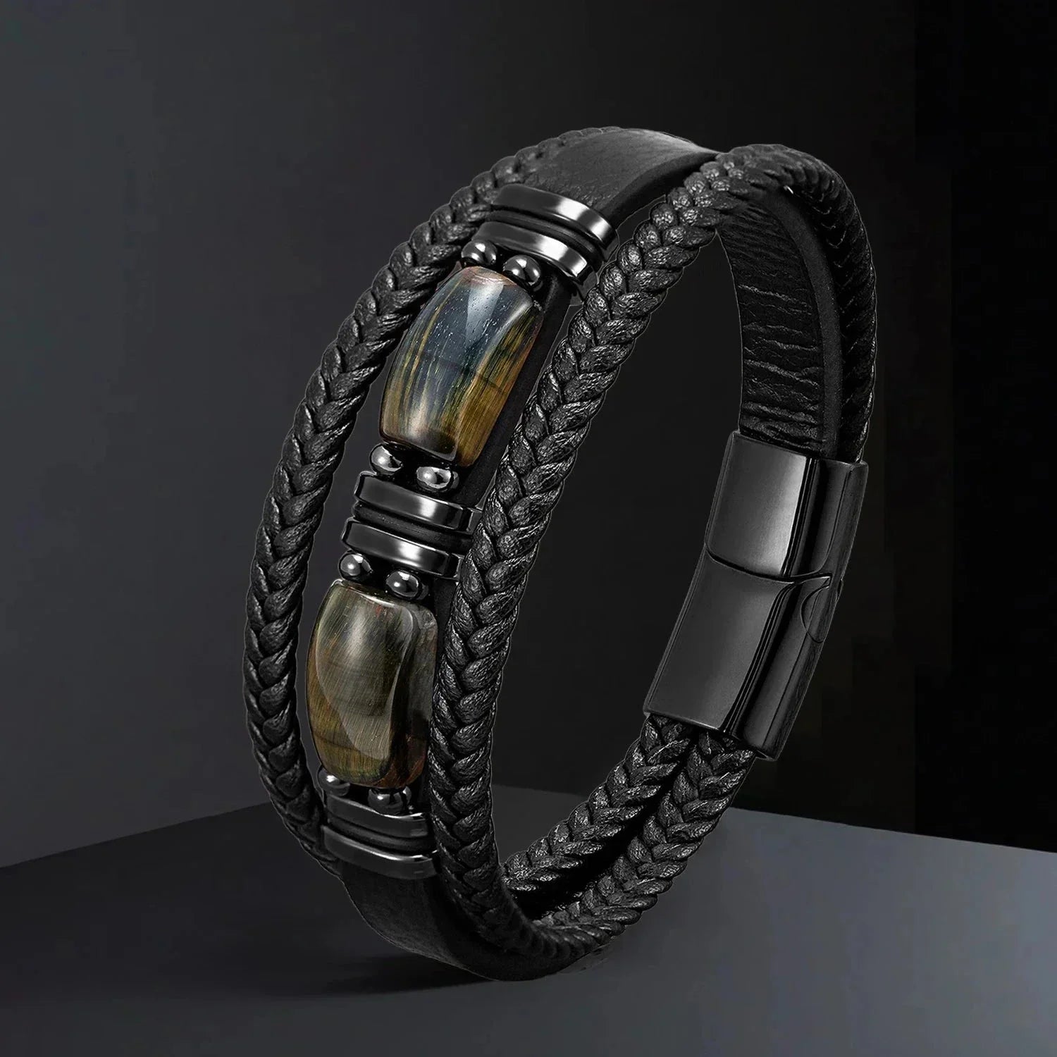 Pulseira Tenebra com Pedras Decorativas