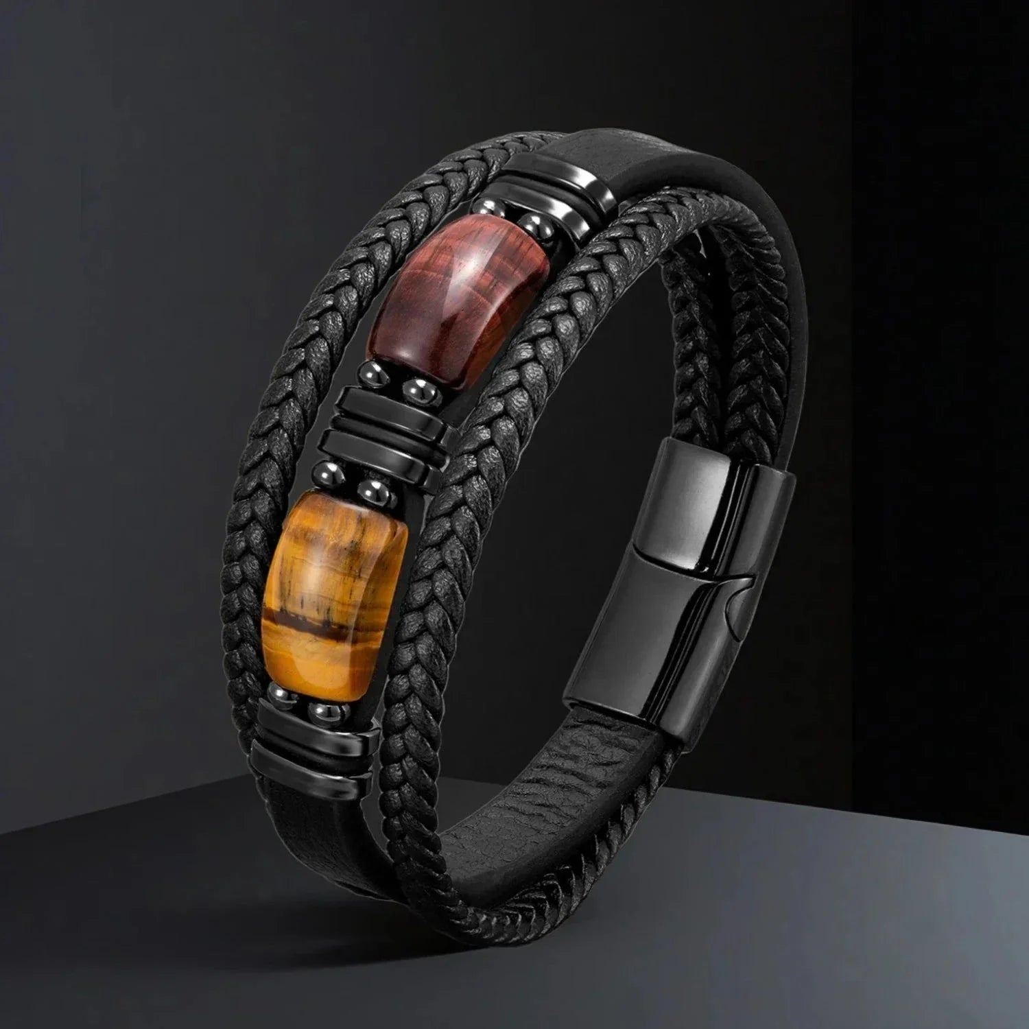 Pulseira Tenebra com Pedras Decorativas