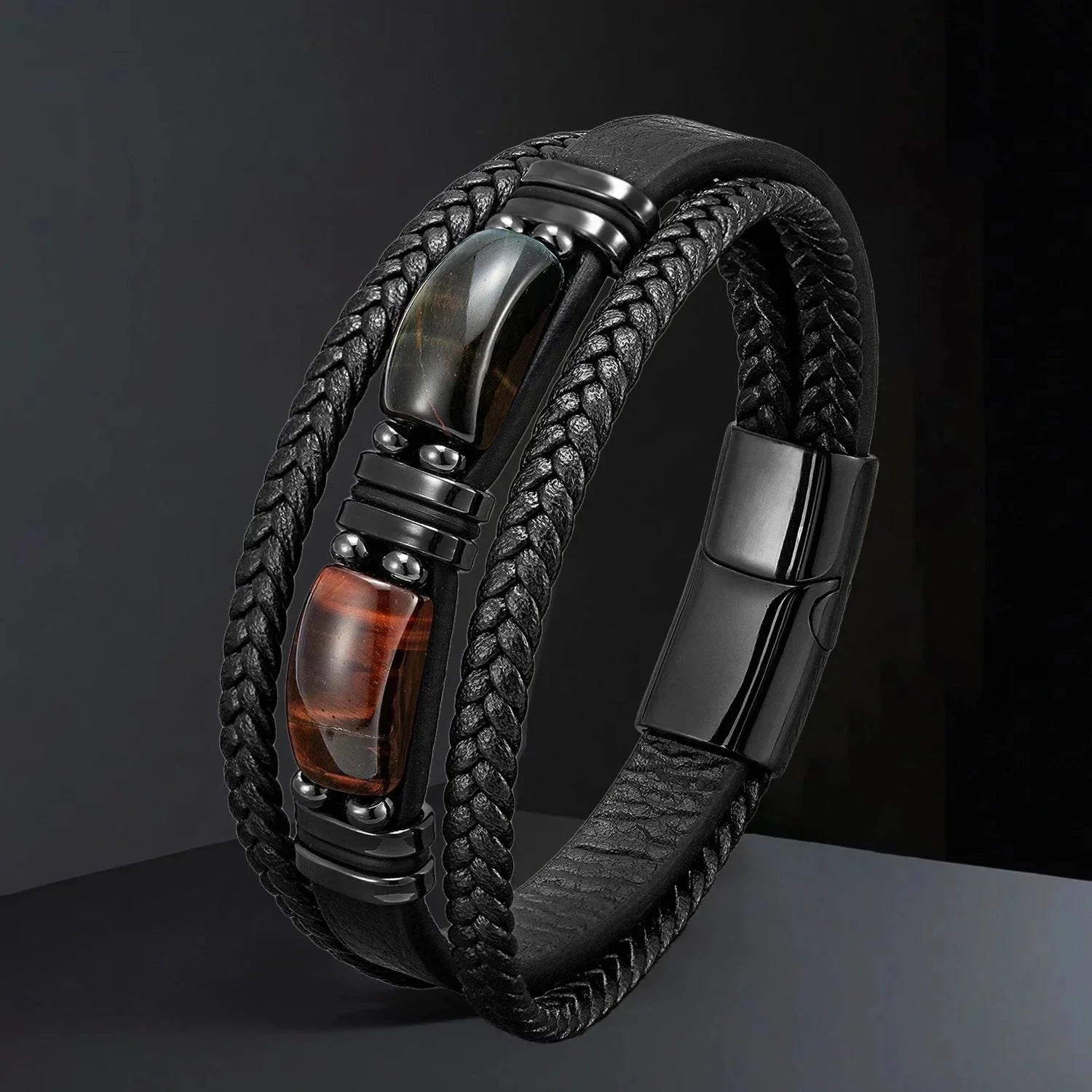 Pulseira Tenebra com Pedras Decorativas