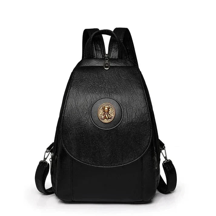 Mochila Feminina Versatta em Couro Sintético