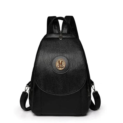 Mochila Feminina Versatta em Couro Sintético