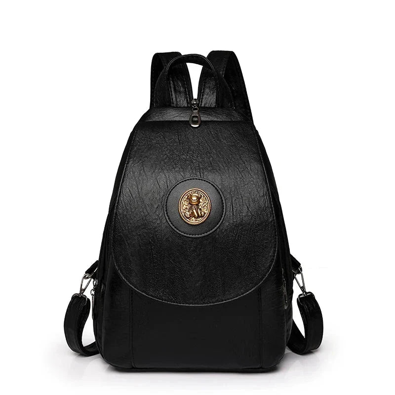 Mochila Feminina Versatta em Couro Sintético