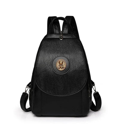 Mochila Feminina Versatta em Couro Sintético