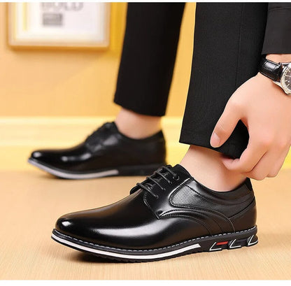 Vitorini Leather Oxford Shoes